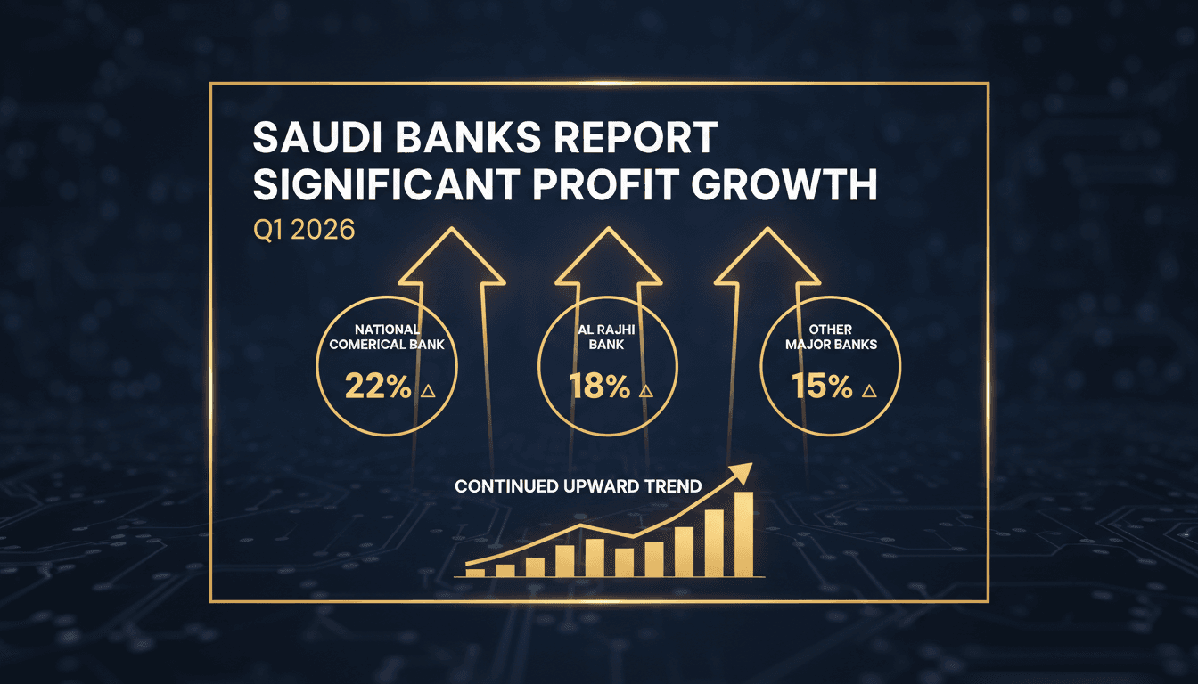 Saudi banks report significant profit growth in Q1 2026
