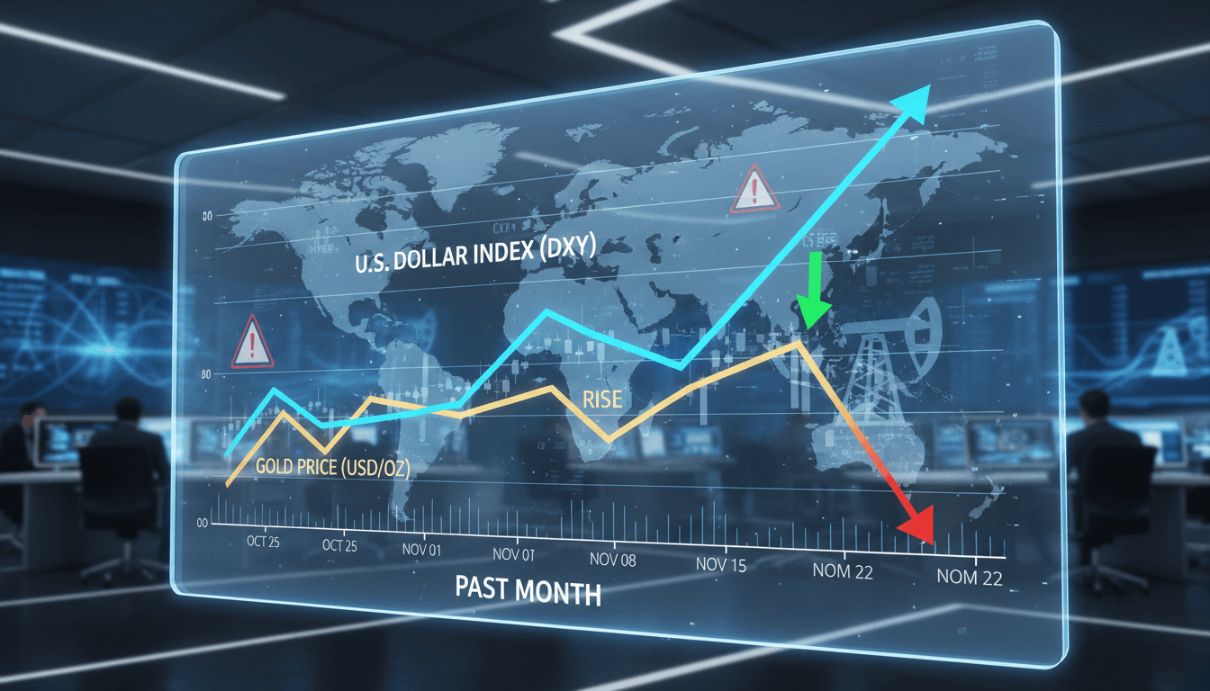 Gold prices decline amid rising dollar and U.S.-Iran tensions