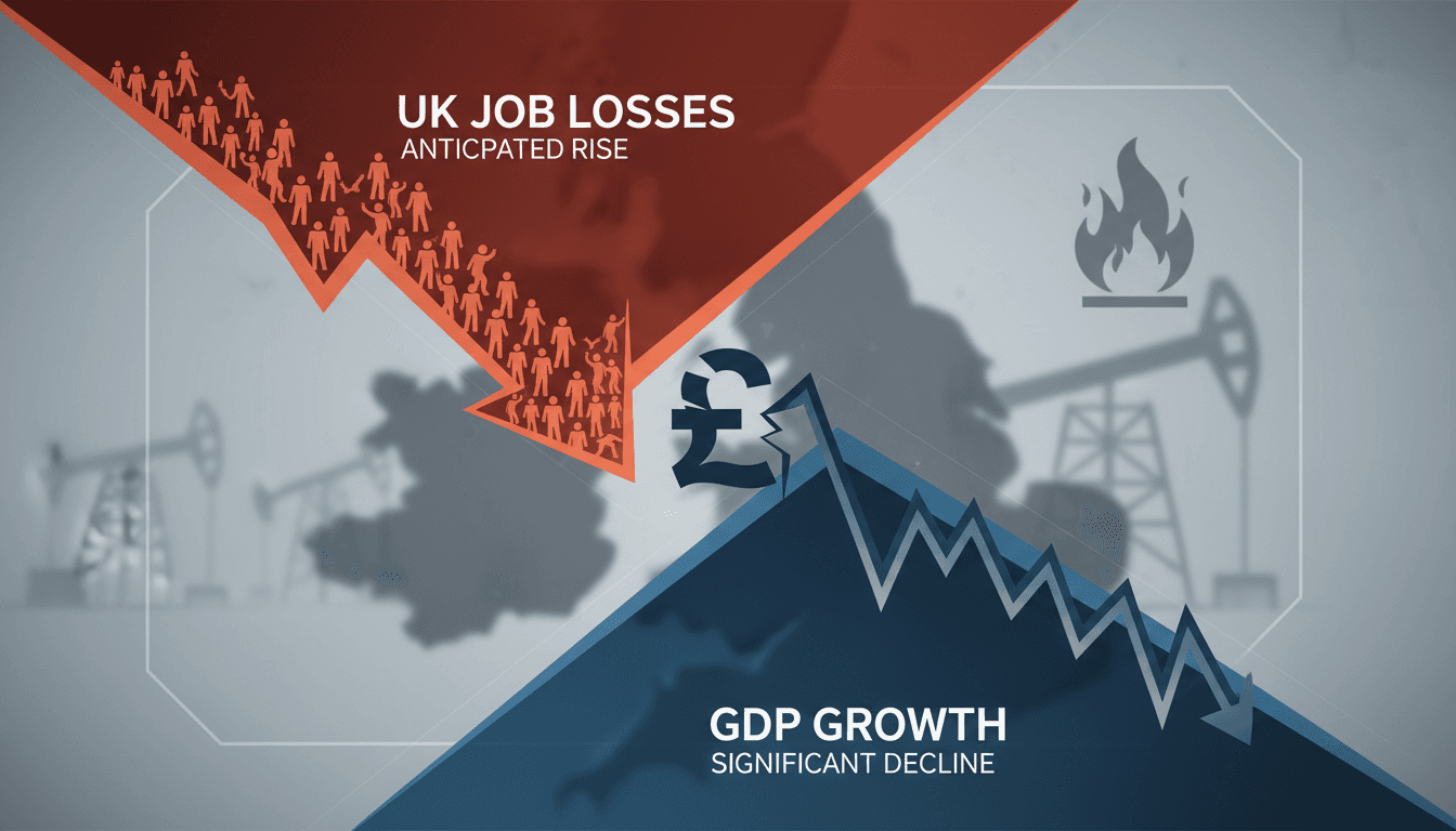 UK economy faces potential recession amid Iran war impact