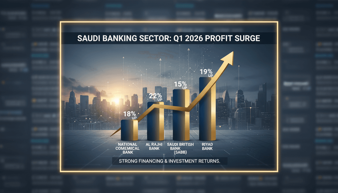Saudi banks report significant profit growth in Q1 2026