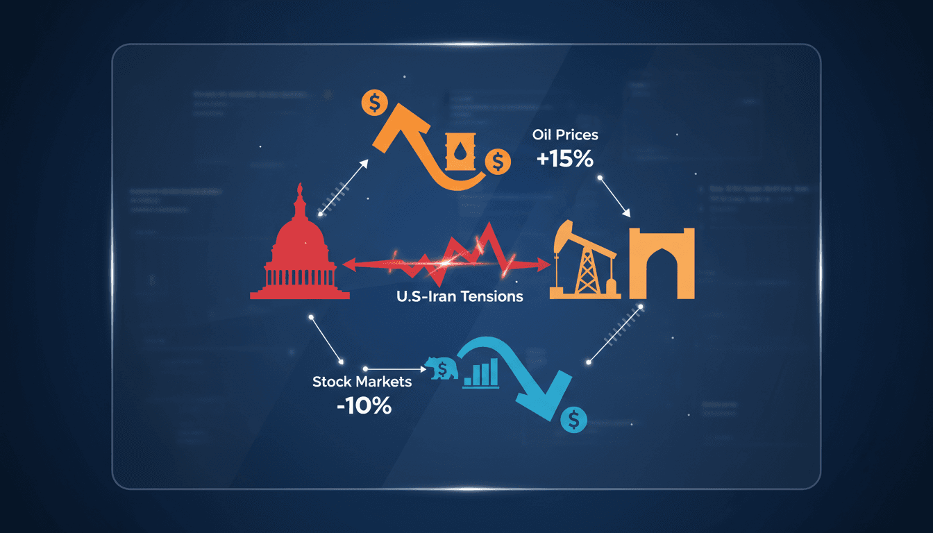 U.S.-Iran tensions escalate impacting global oil prices and stock markets