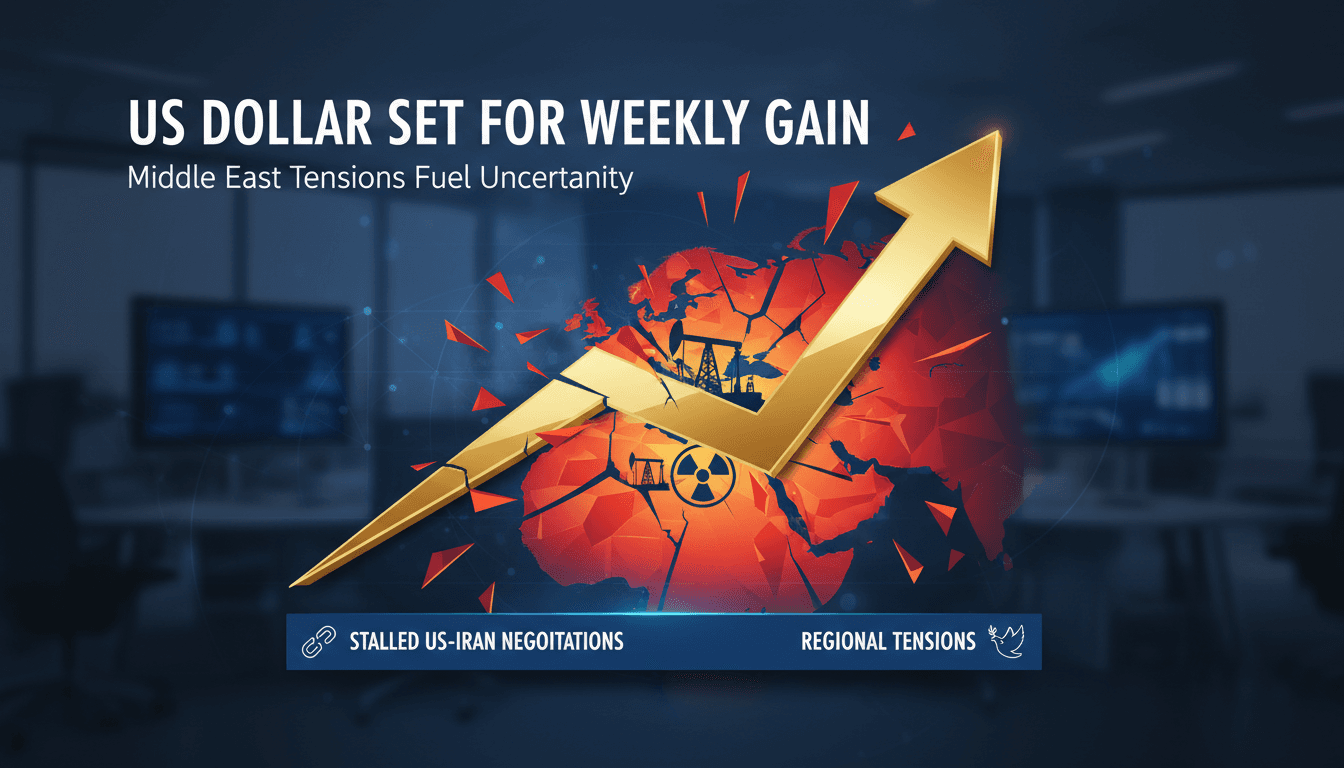 US dollar set for weekly gain amid stalled US-Iran negotiations and regional tensions
