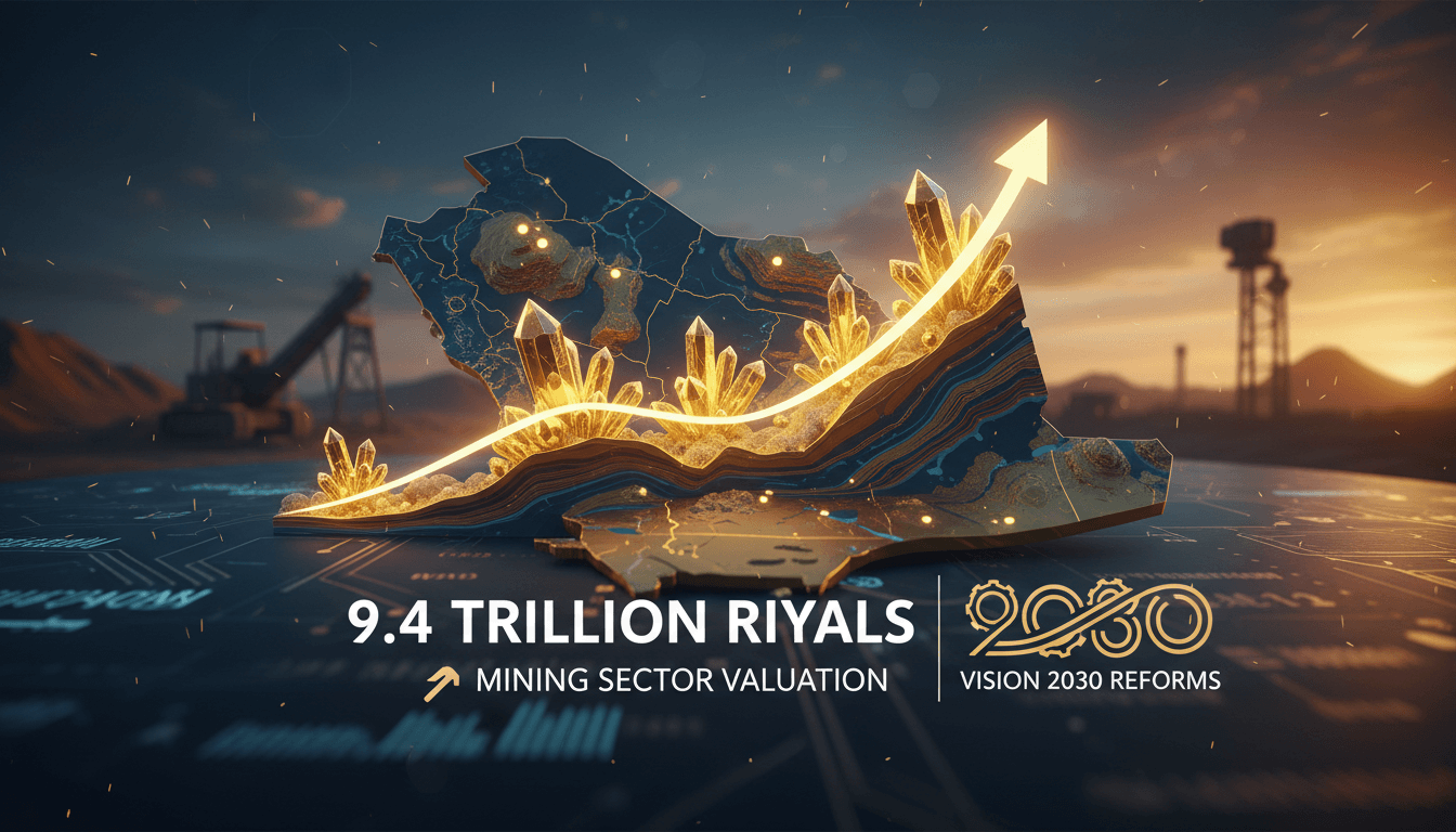 Saudi Arabia's mining sector reaches 9.4 trillion Riyals amid Vision 2030 reforms
