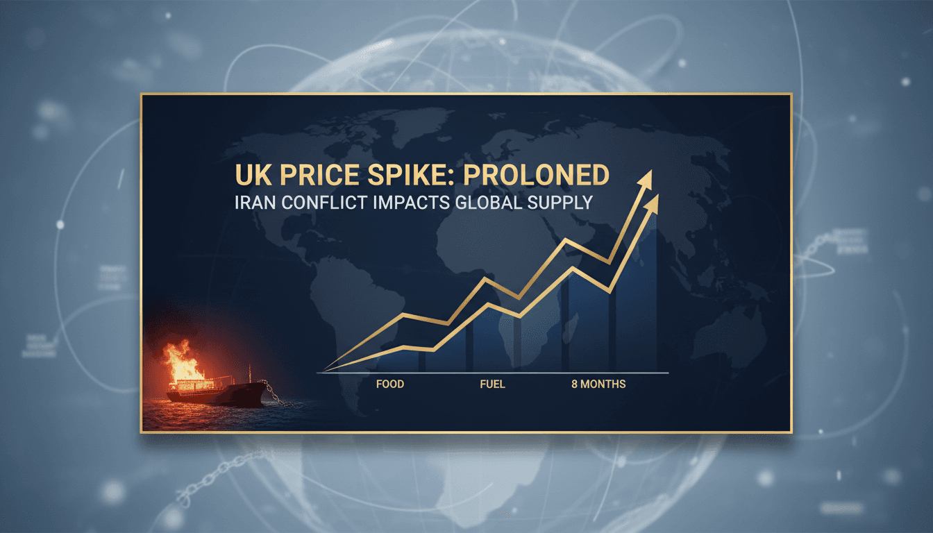 UK government warns of prolonged price increases due to Iran conflict