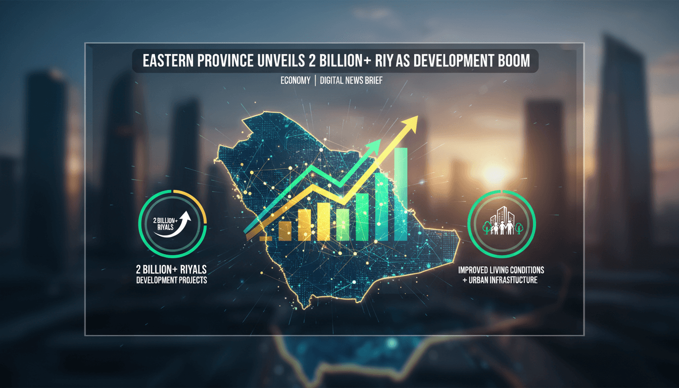 Eastern Province of Saudi Arabia launches over 2 billion Riyals in development projects