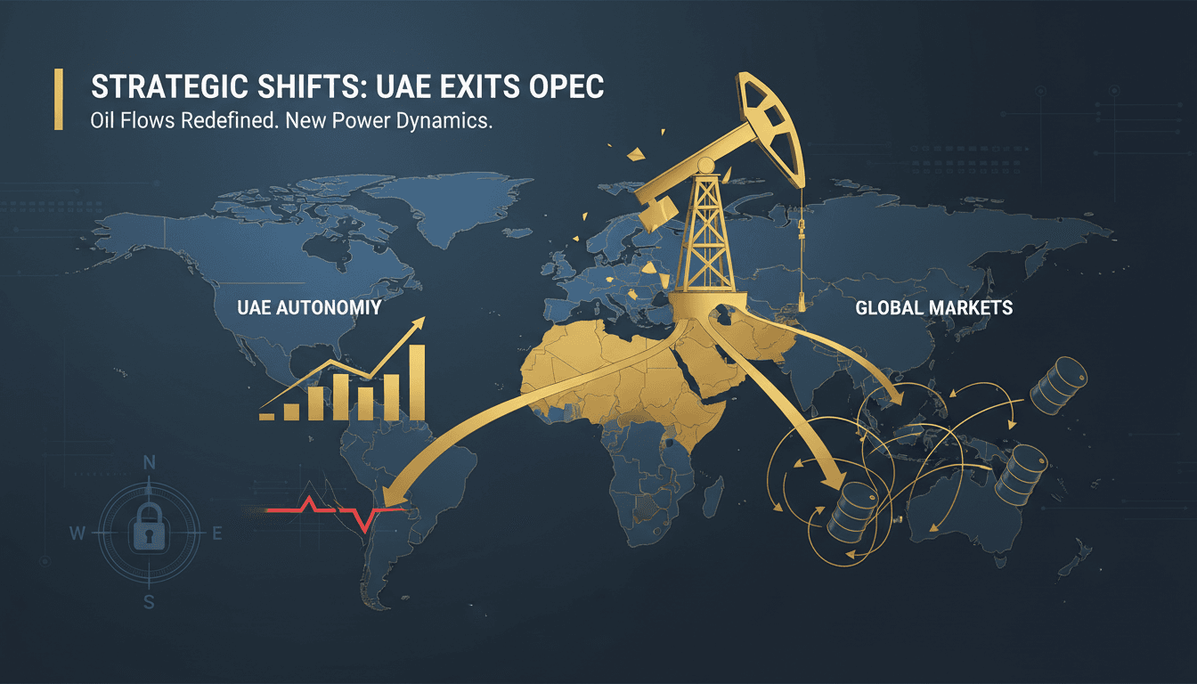UAE withdraws from OPEC and OPEC+ amid strategic shifts