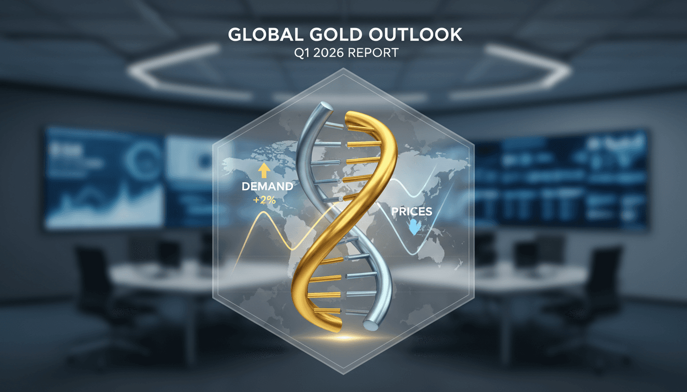 Global gold demand increases by 2% in Q1 2026 despite cooling prices