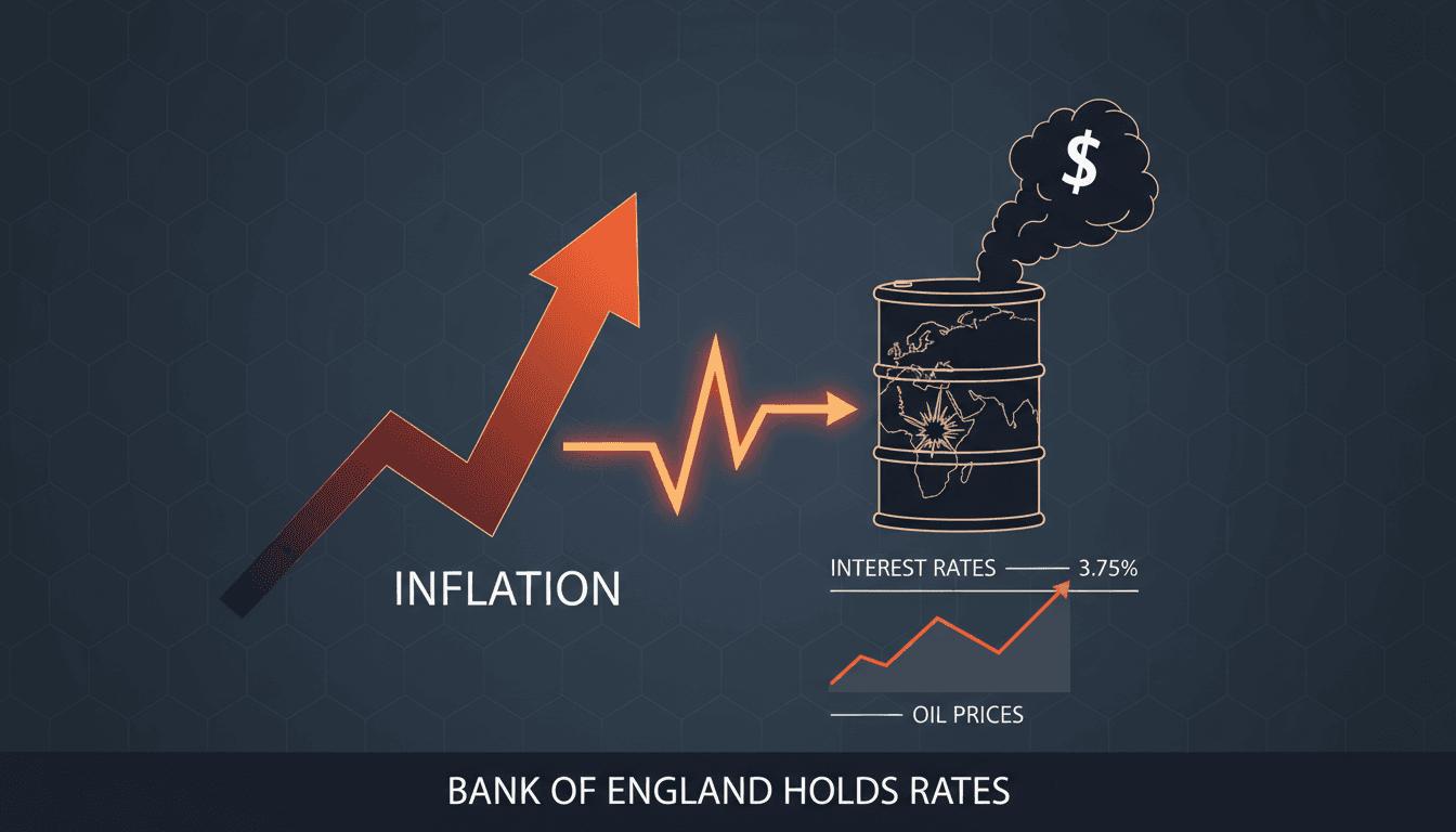 Bank of England Holds Interest Rates Steady Amid Iran War Inflation Concerns