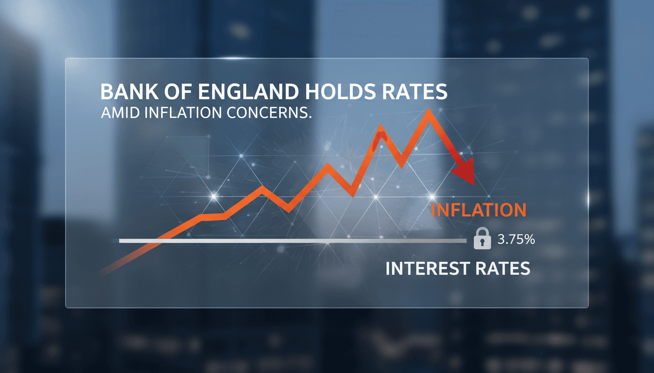 Bank of England Holds Interest Rates Steady Amid Inflation Concerns
