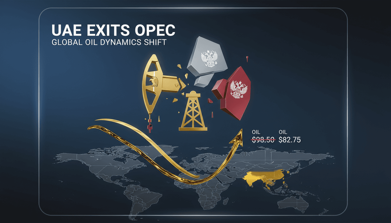 UAE exits OPEC marking a significant shift in global oil dynamics
