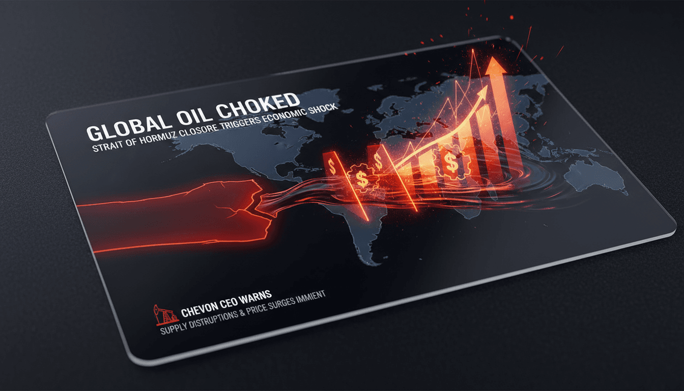 Chevron CEO Mike Wirth discussing oil supply concerns