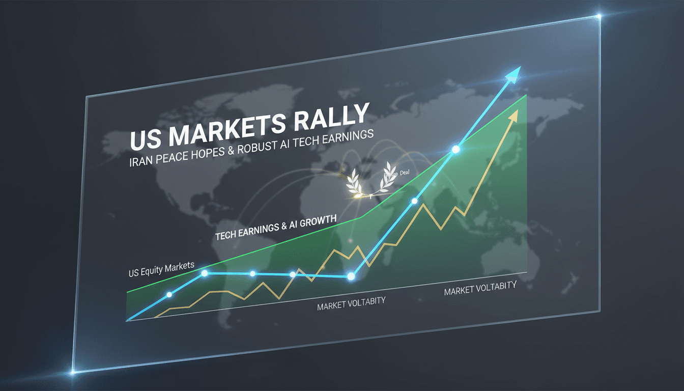 US stock market rally with a focus on technology sector growth