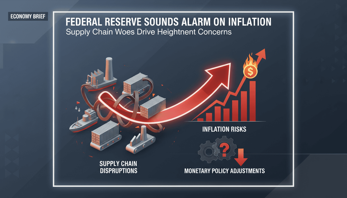 Federal Reserve officials discussing inflation risks at an event.