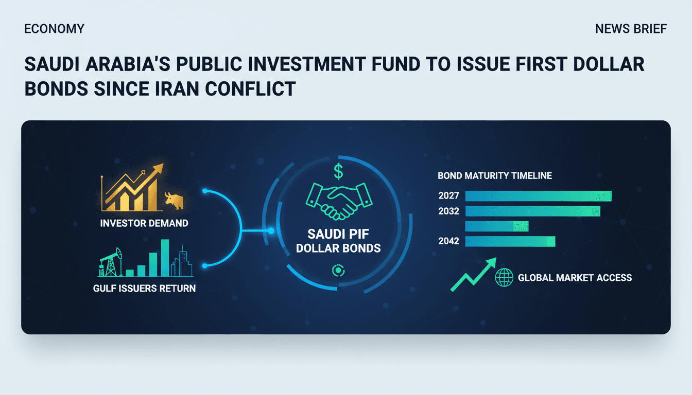 Saudi Arabia's Public Investment Fund dollar bond issuance announcement