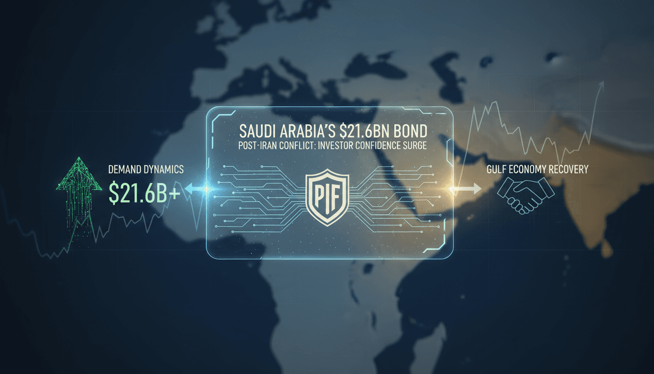 Saudi Arabia's Public Investment Fund dollar bond issuance graphic