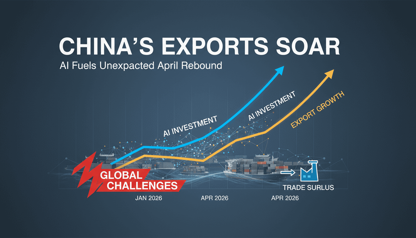 China's exports rebound significantly in April amid global challenges