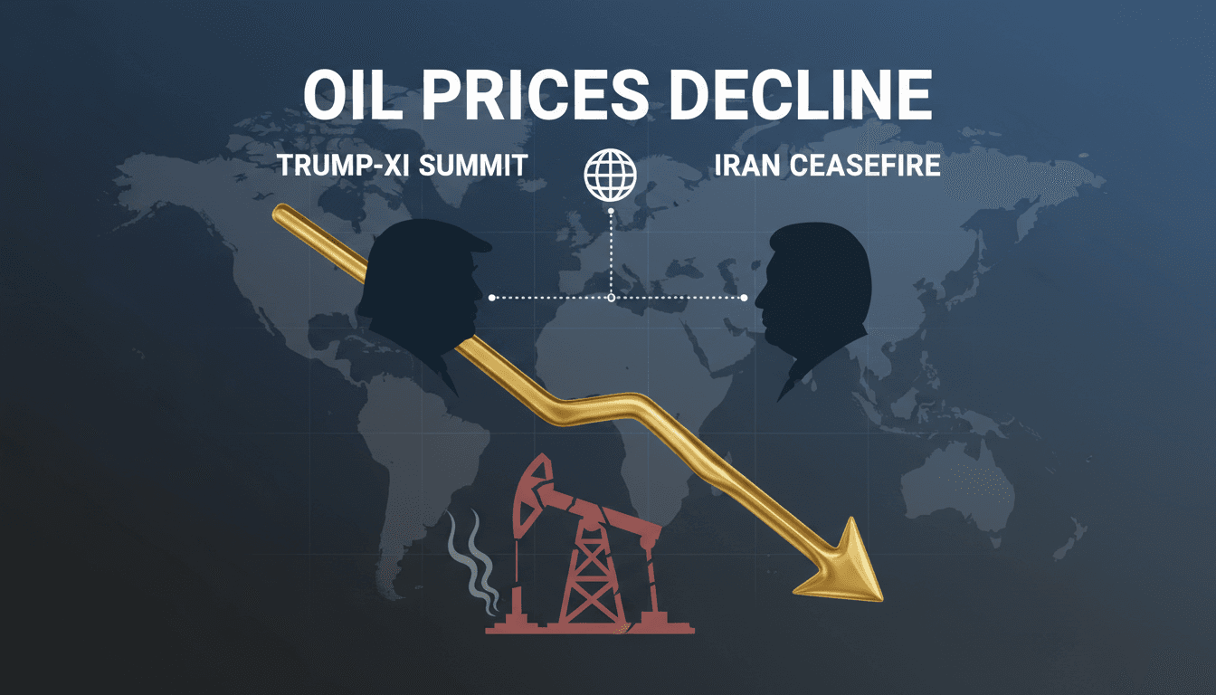 Graph showing oil price fluctuations in relation to geopolitical events.