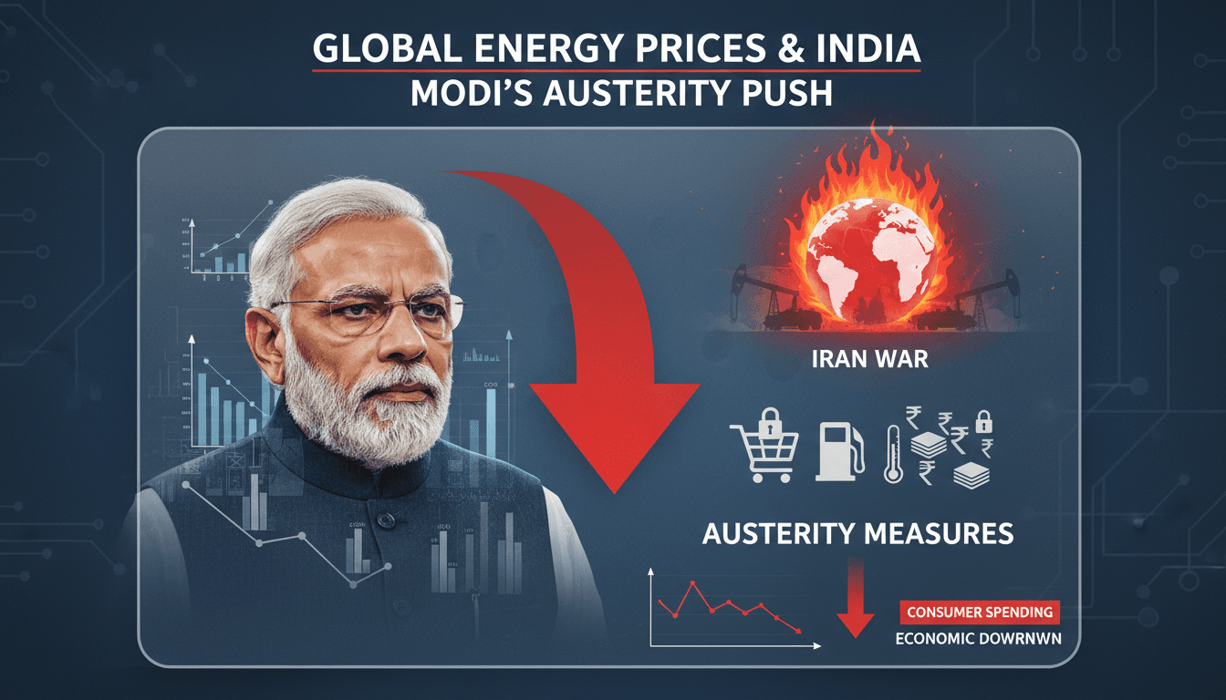 Modi Calls for Austerity Measures Amid Rising Global Energy Prices Linked to Iran War