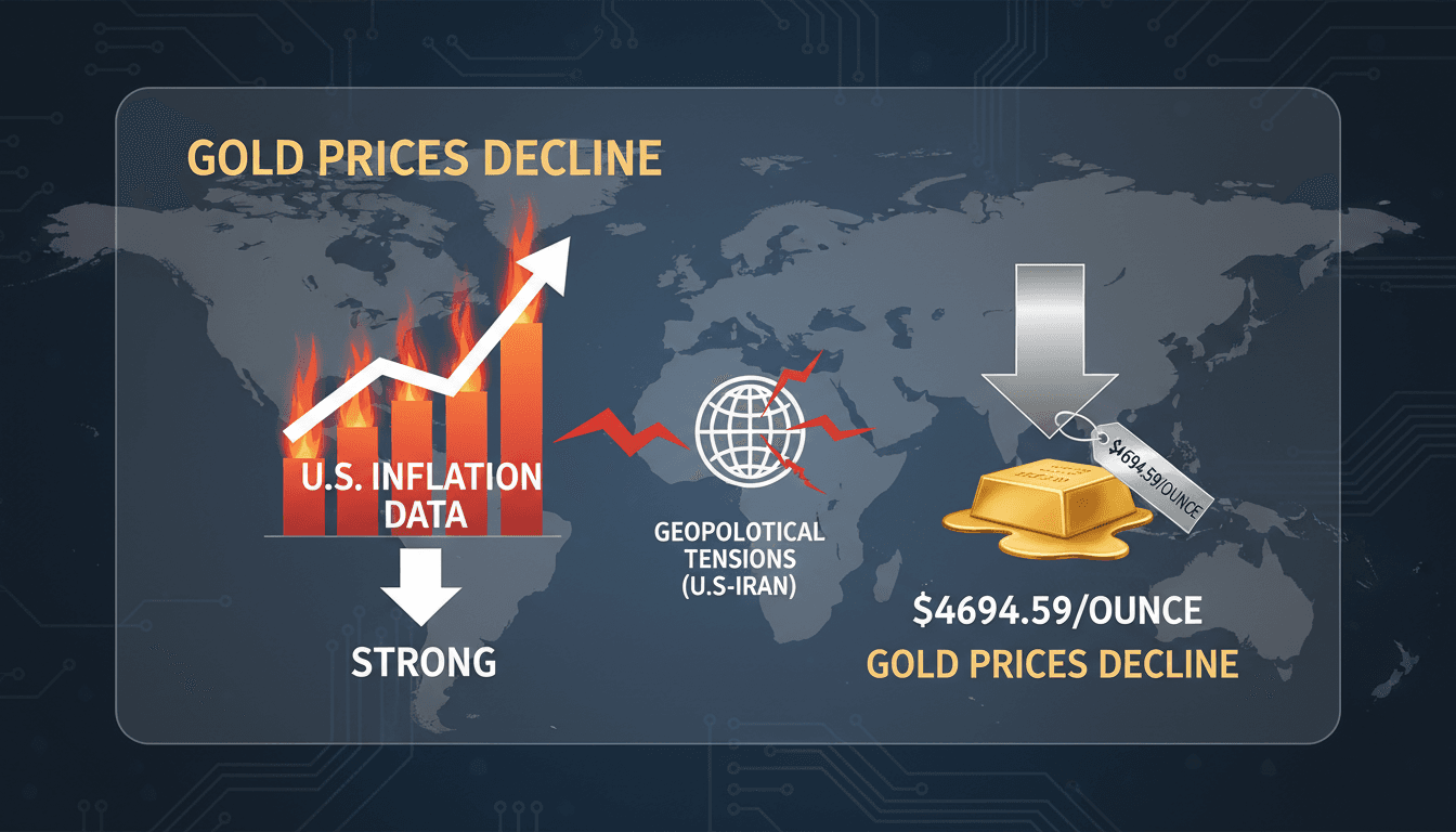 Gold bars with fluctuating price graphs in the background