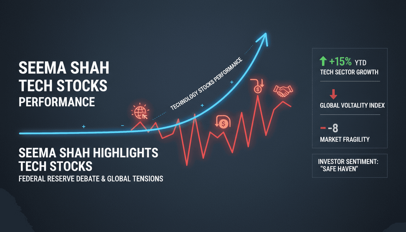 Seema Shah Highlights Tech Stocks Amid Federal Reserve Debate and Geopolitical Tensions