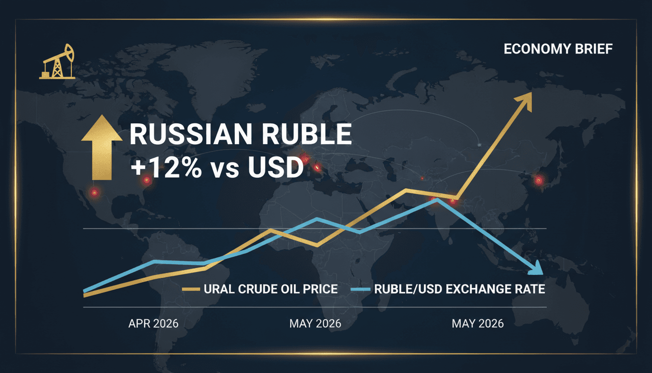 Russian Ruble Appreciates 12% Against US Dollar Amid Rising Oil Prices and Middle East Conflict