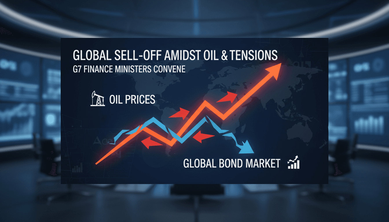 Global bond market faces sell-off amid rising oil prices and Middle East tensions