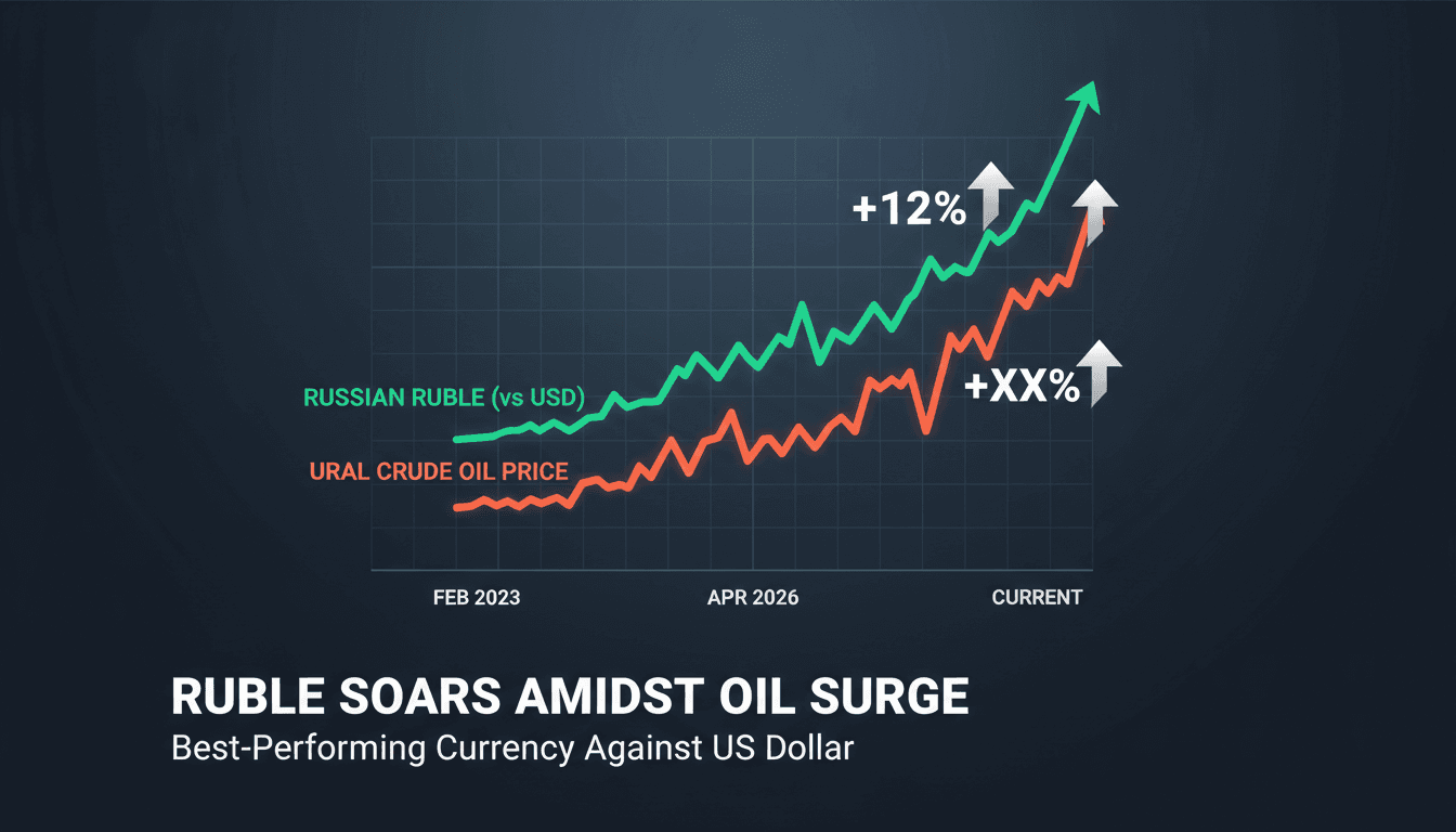 Russian Ruble Becomes Best-Performing Currency Against US Dollar Amid Oil Price Surge
