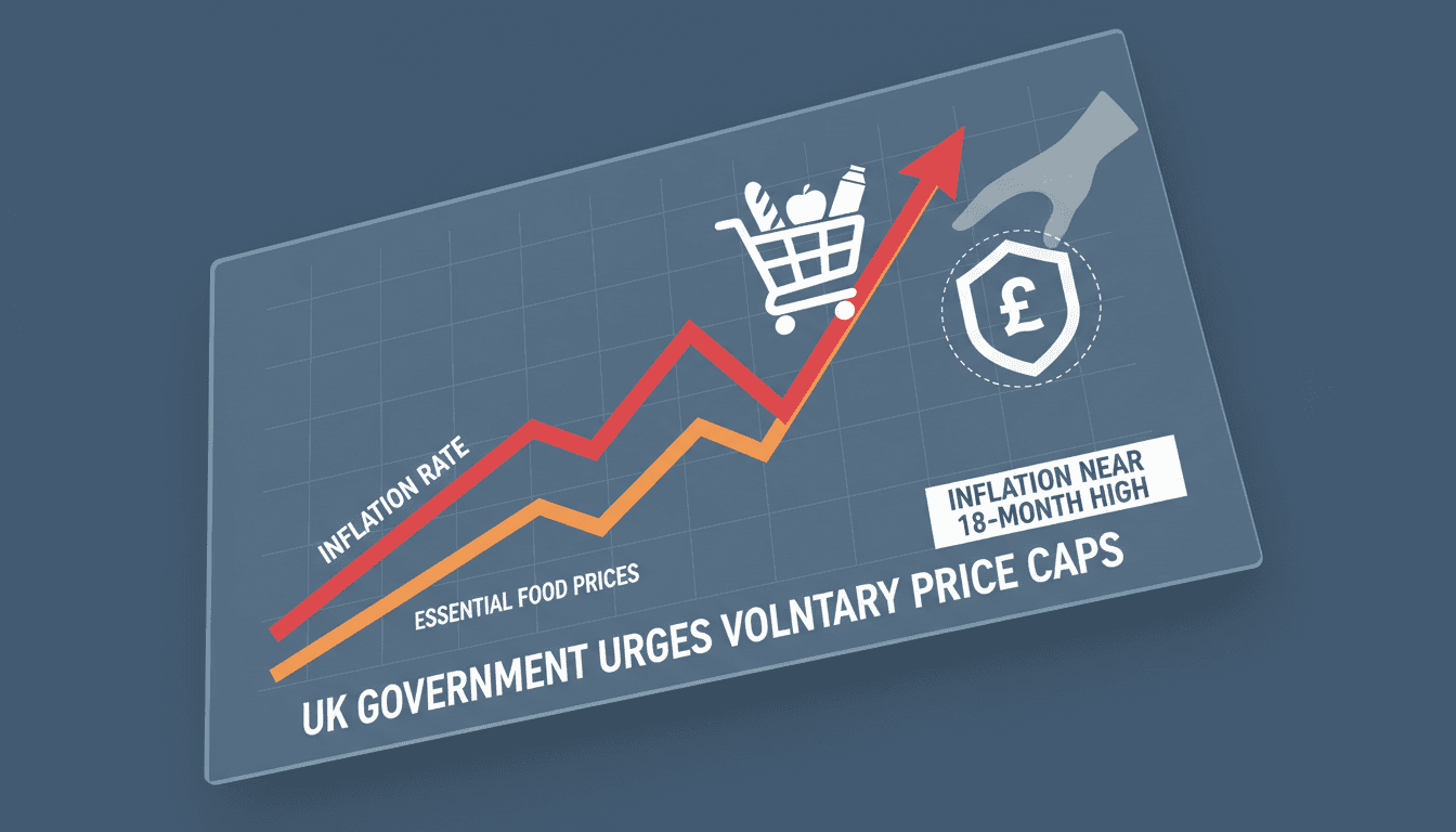 UK government discusses price caps on essential food items.