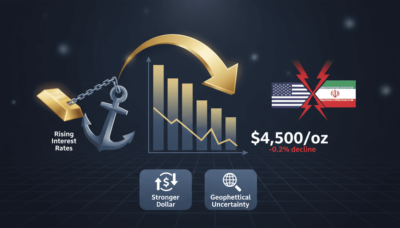 Gold bars with fluctuating price graphs in the background