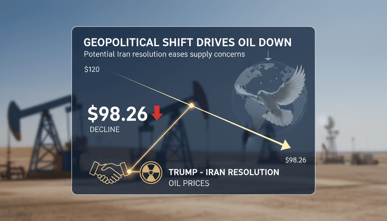 Oil market analysis following Trump's statements on Iran conflict