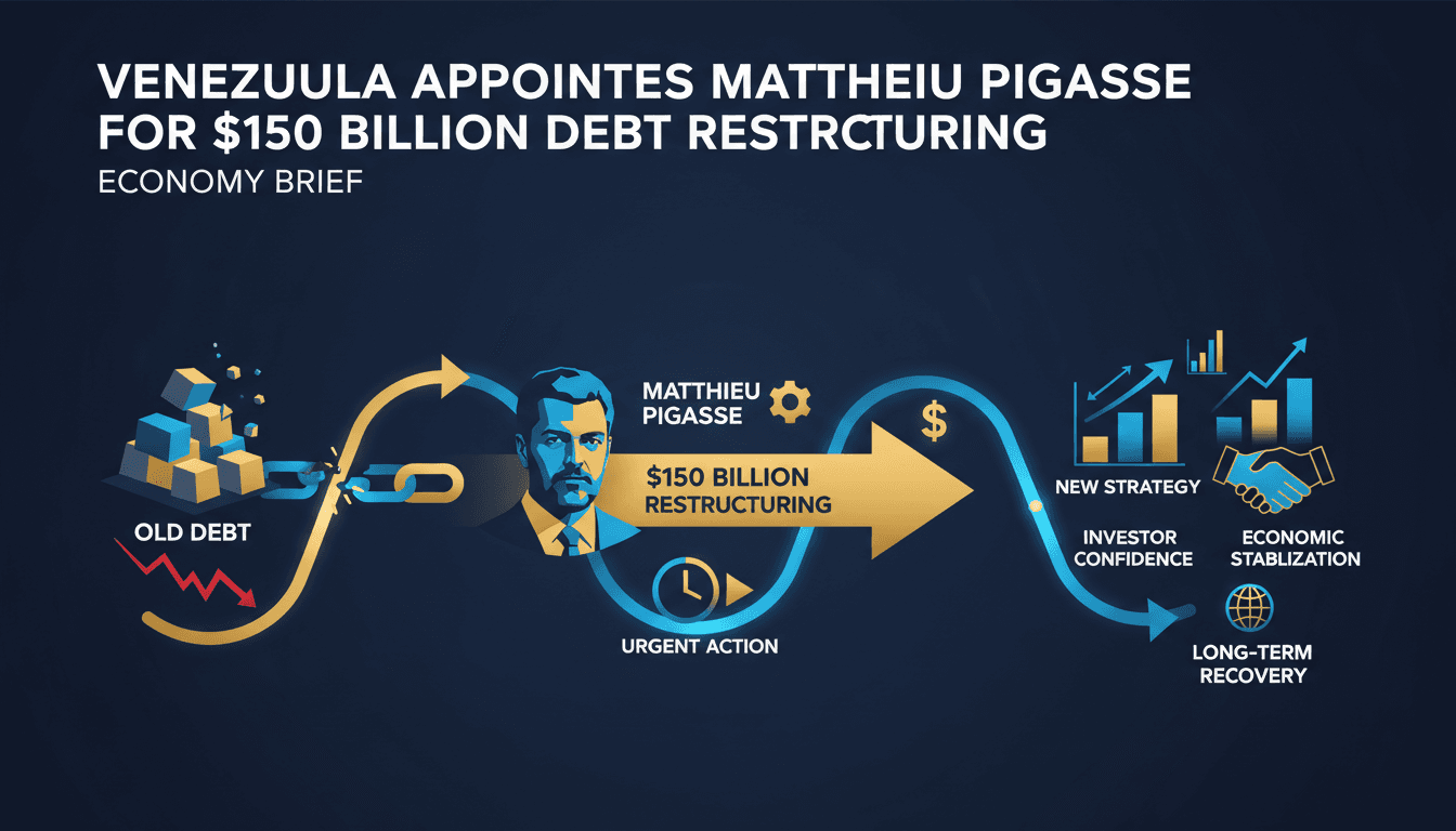 Matthieu Pigasse appointed for Venezuela's debt restructuring efforts