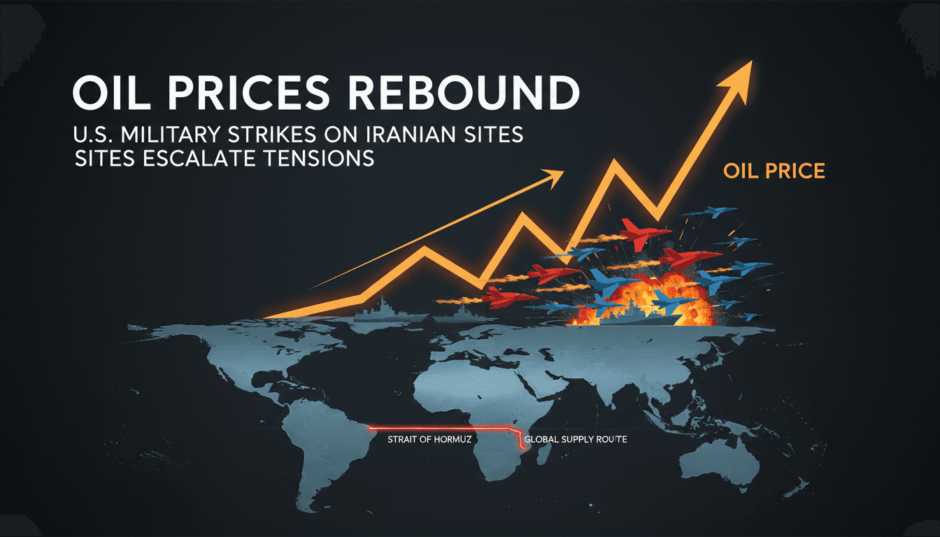 U.S. military strikes impact on oil prices and global supply routes