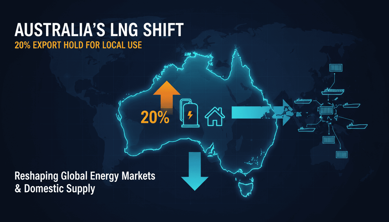 Australia LNG export policy impact on energy security