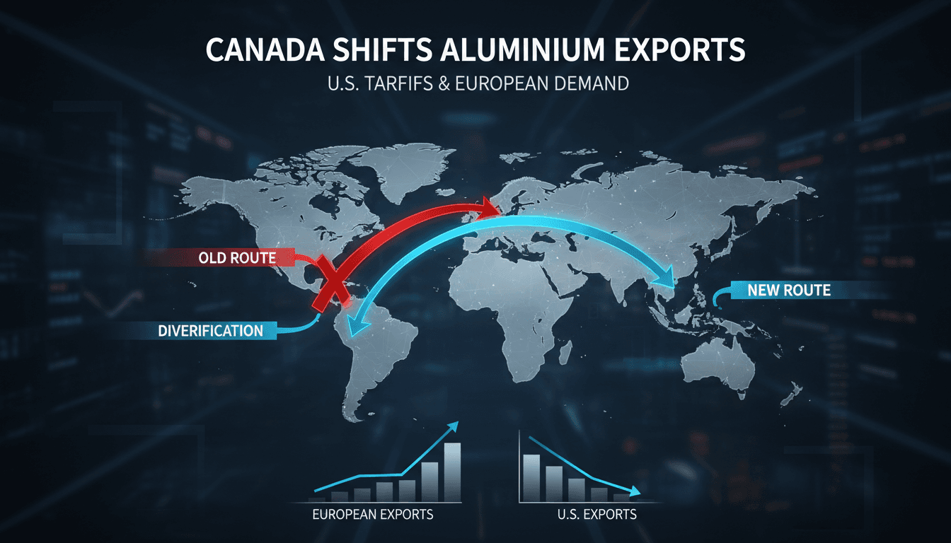 Canada redirects aluminium exports to Europe due to tariffs