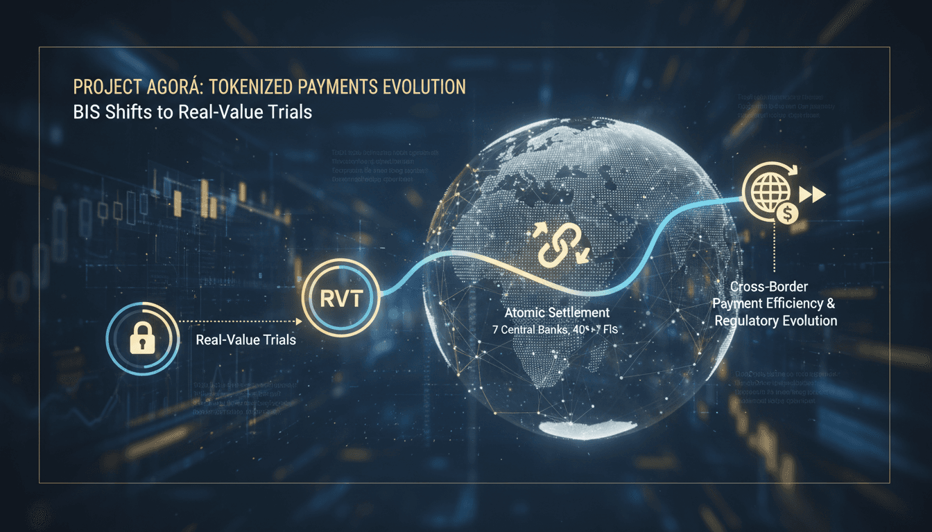 Illustration of tokenized payments and cross-border transaction efficiency
