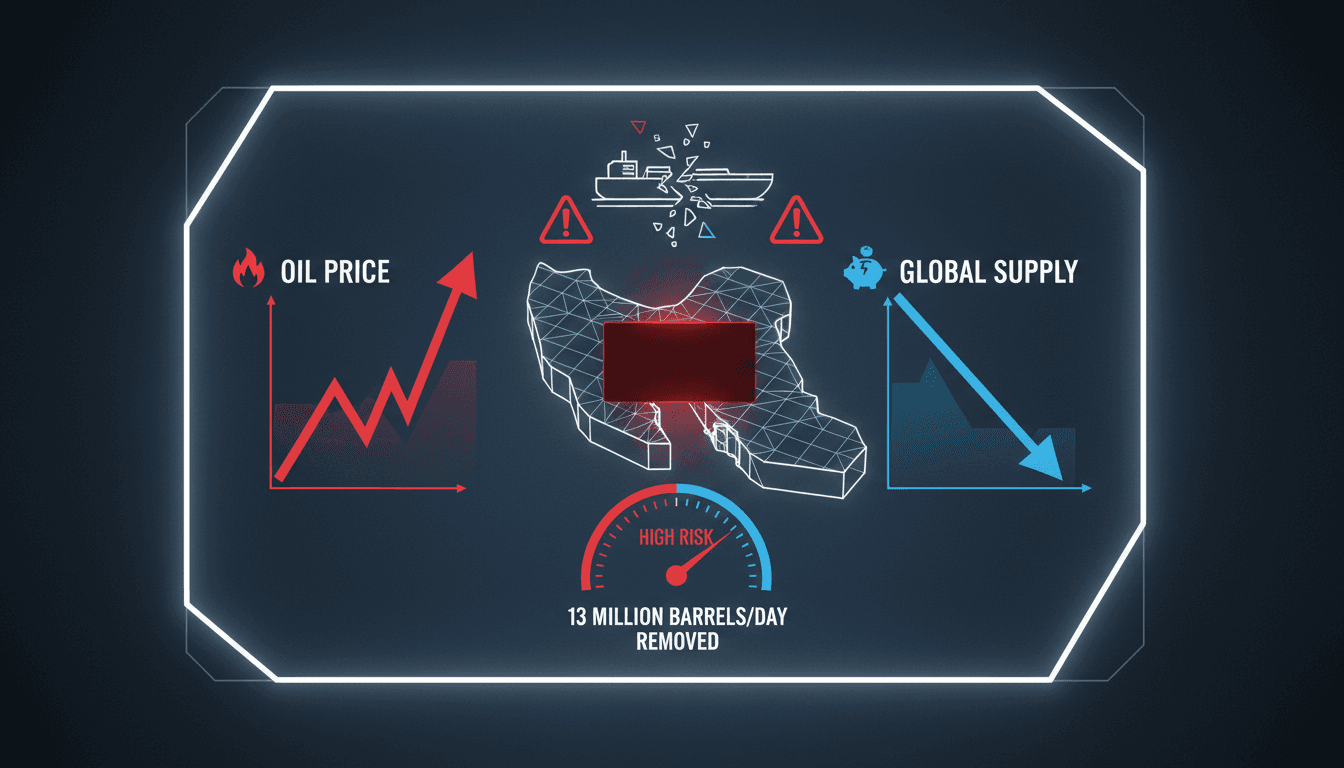 Chevron CEO Mike Wirth discusses oil price impacts from Strait of Hormuz disruptions.