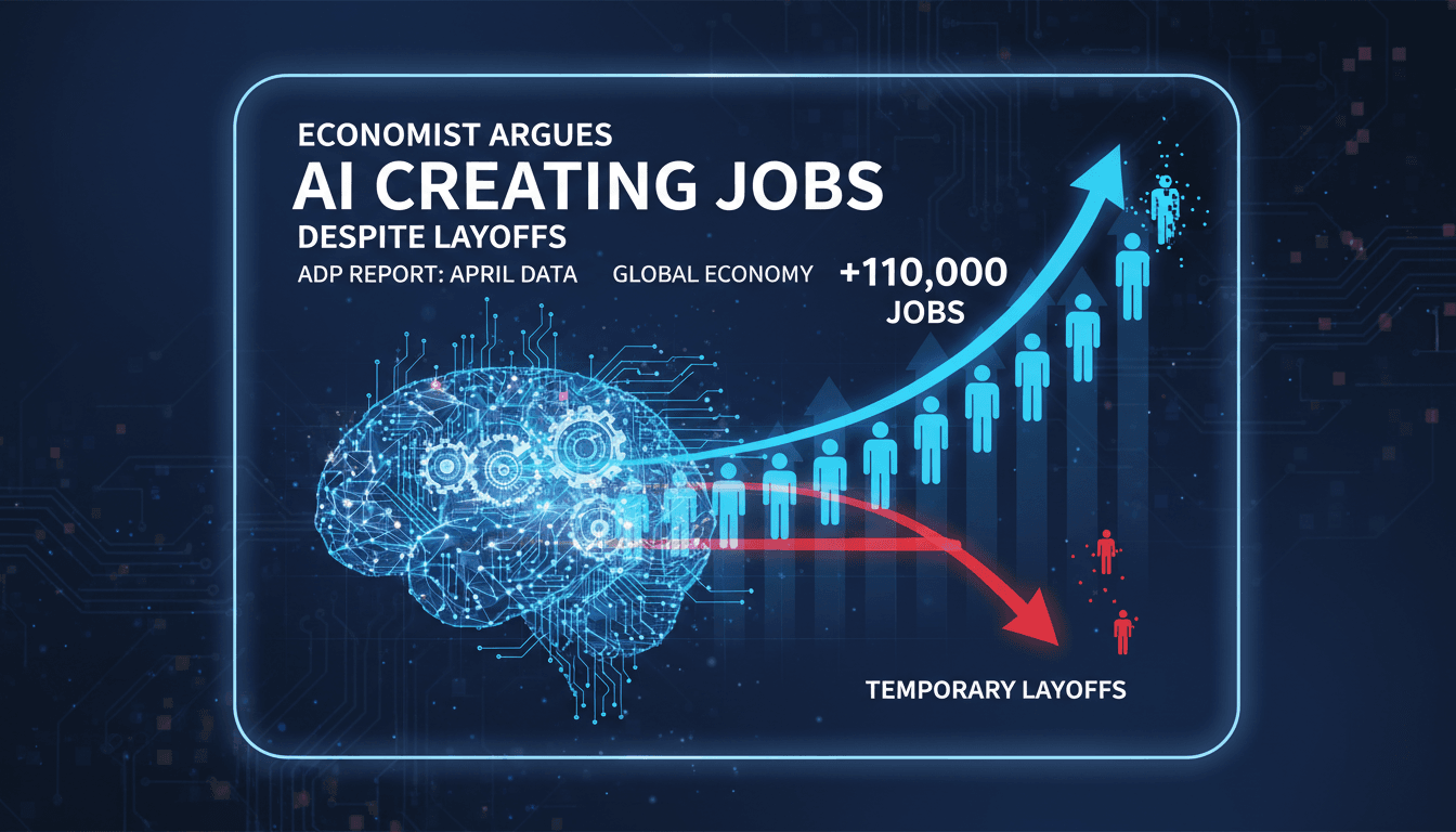 Economist Torsten Sløk discussing AI's impact on job creation.