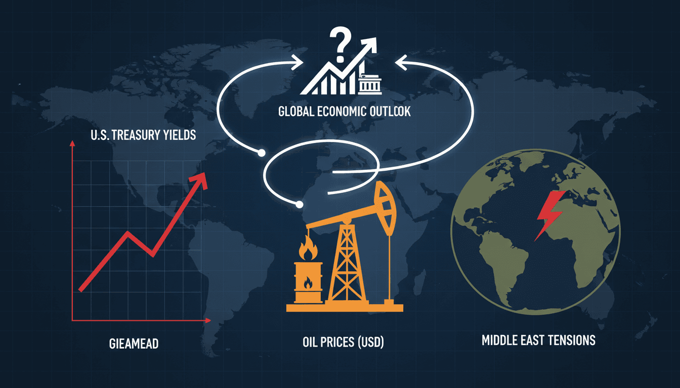 Analysis of U.S. Treasury yields in relation to Middle East geopolitical tensions.