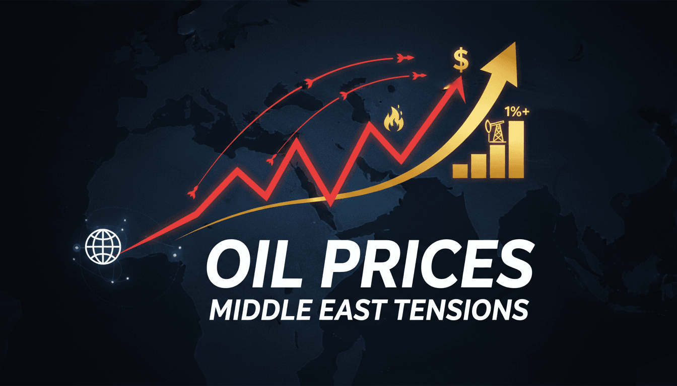 Oil prices rise due to Iranian missile strikes in the Middle East