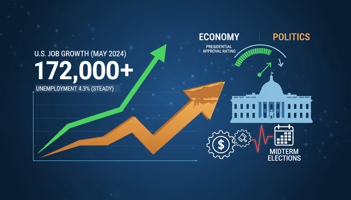 U.S. economy job growth report for May 2026