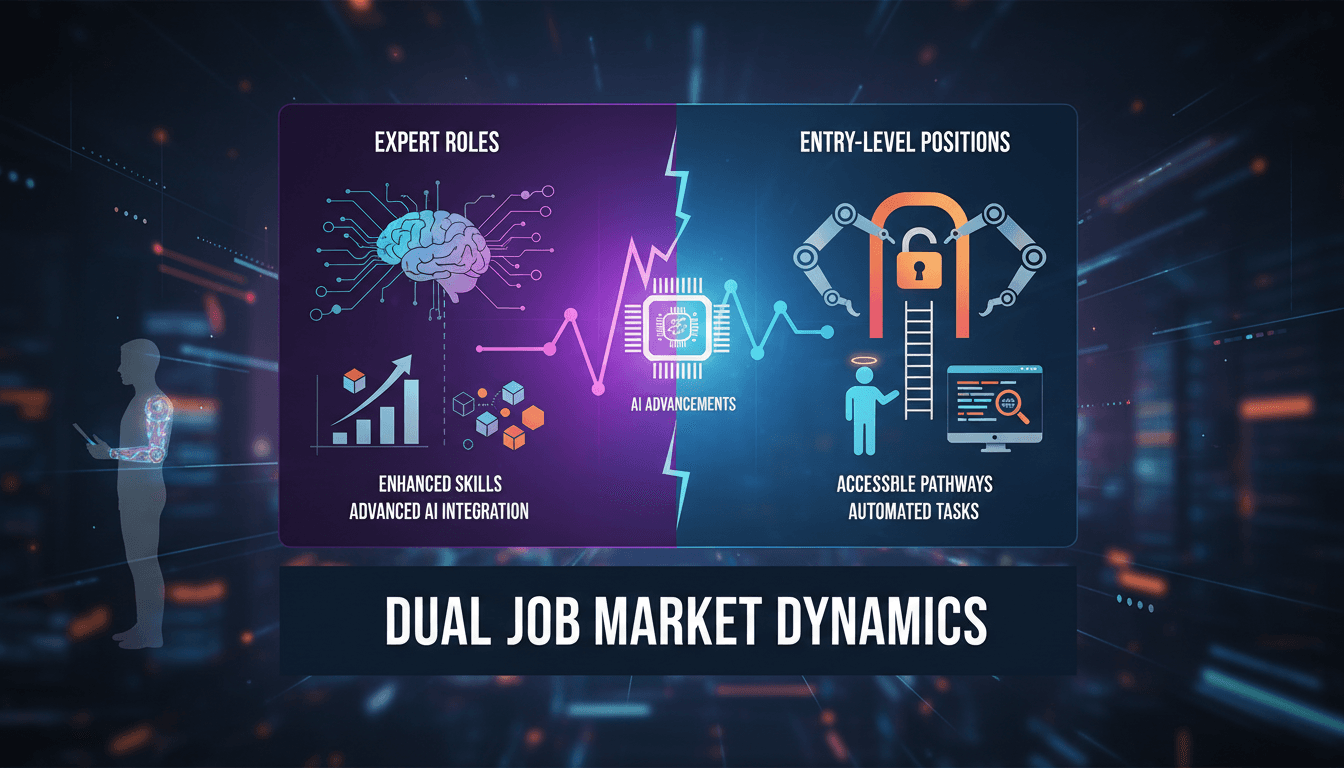 PwC report on AI's impact on the job market
