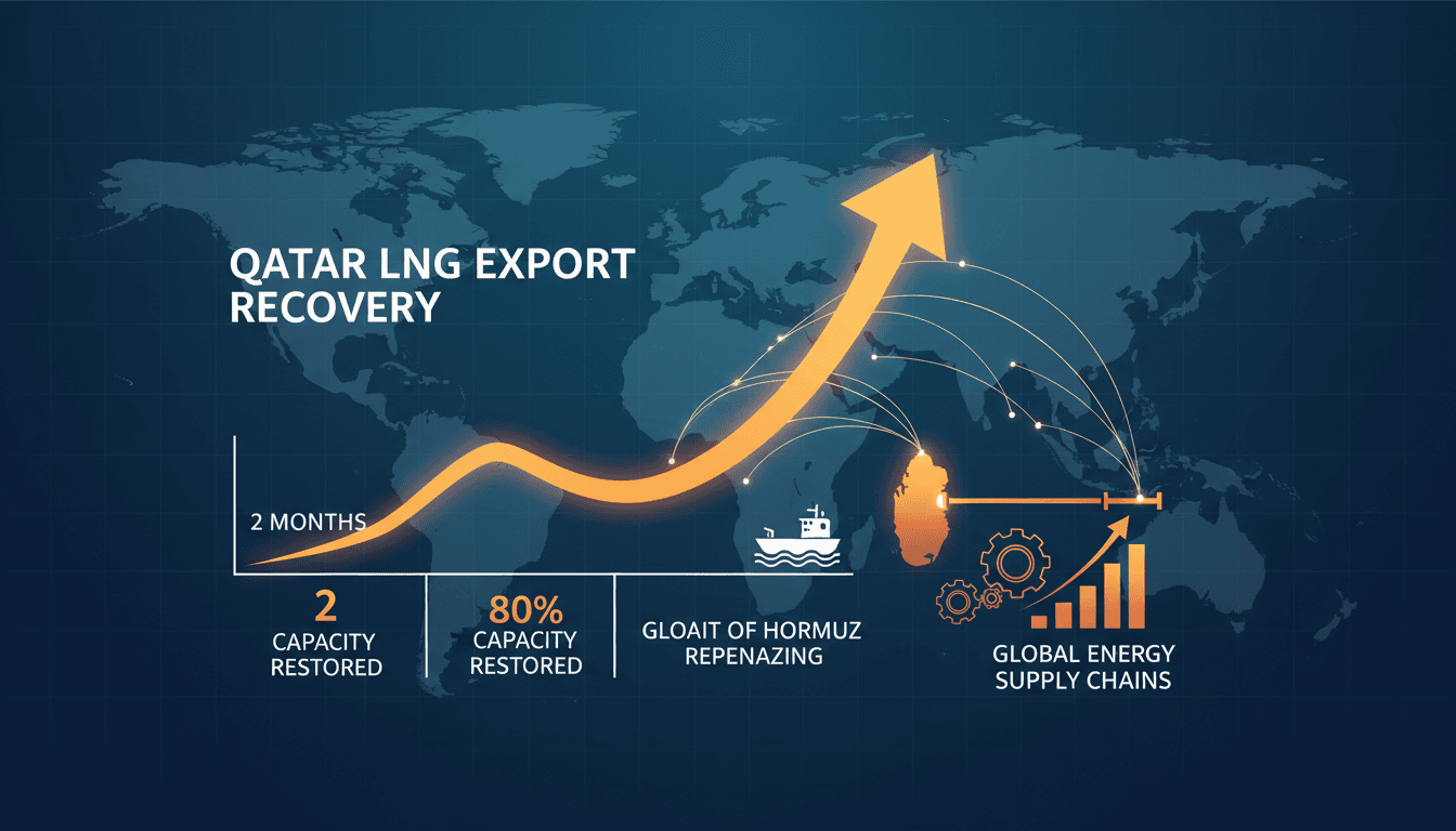 Qatar plans to boost LNG production as Strait of Hormuz reopens