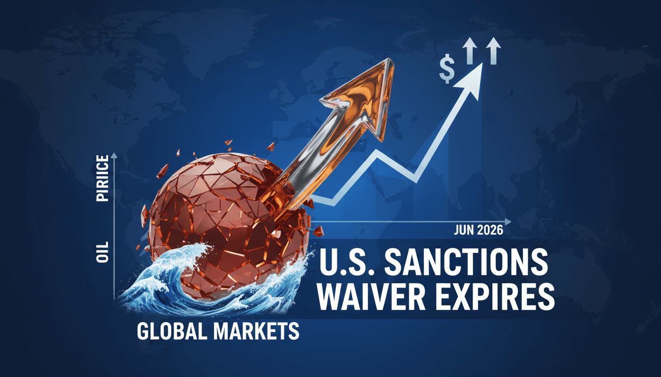 U.S. Treasury building with a focus on oil market implications