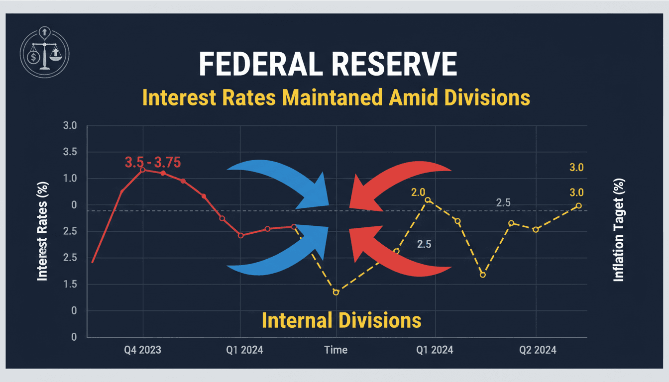 Federal Reserve Maintains Interest Rates Amid Internal Divisions