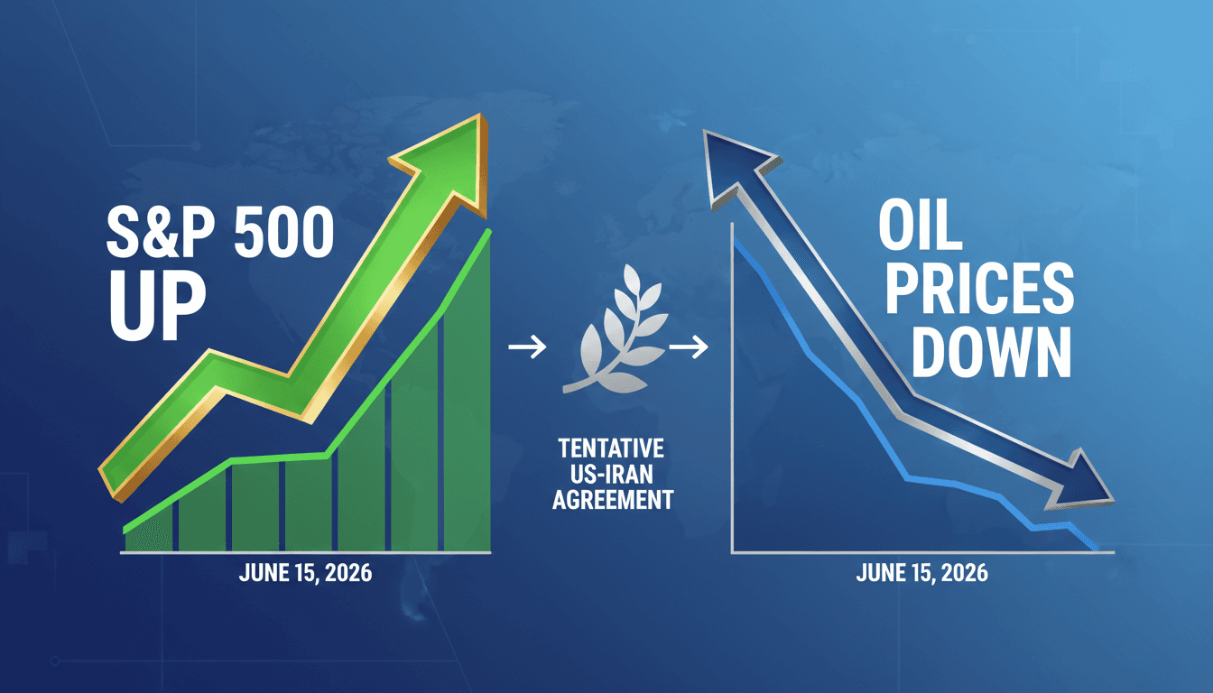 US Stock Market Gains on Tentative US-Iran Agreement