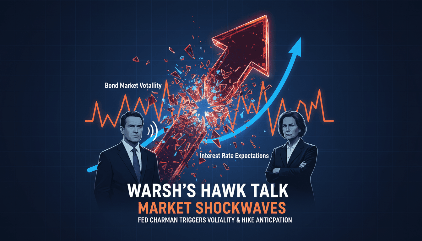 Kevin Warsh's comments as Federal Reserve Chairman trigger bond market volatility