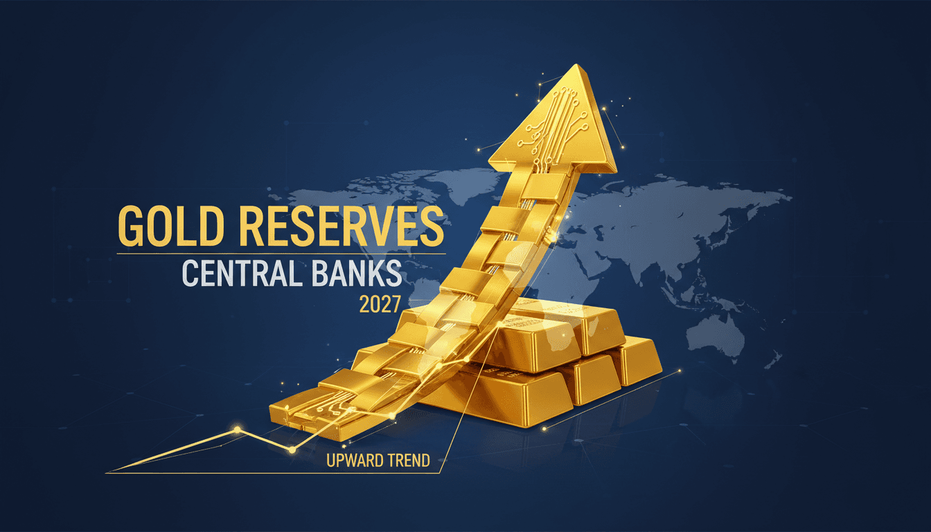 Central banks announce plans to increase gold reserves amid geopolitical tensions