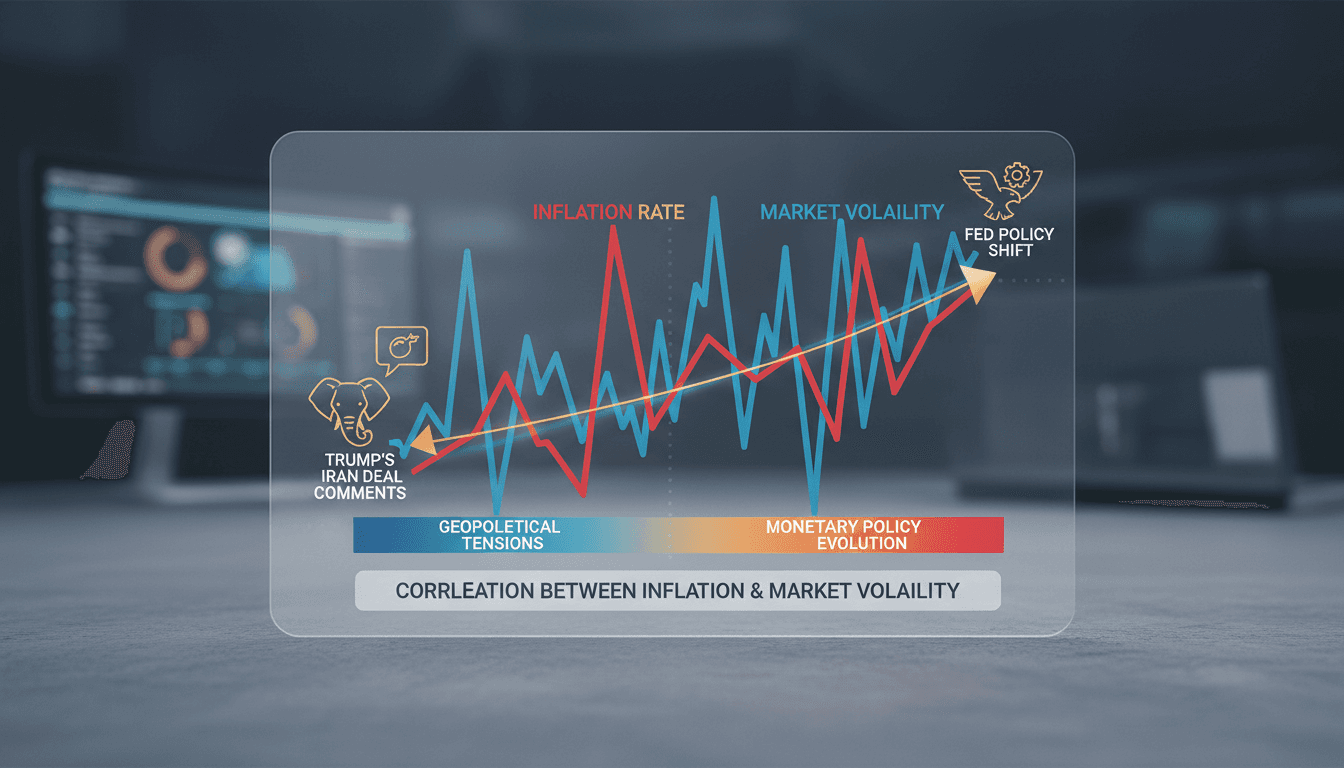 Financial markets react to Trump's Iran deal comments and Federal Reserve policy shift