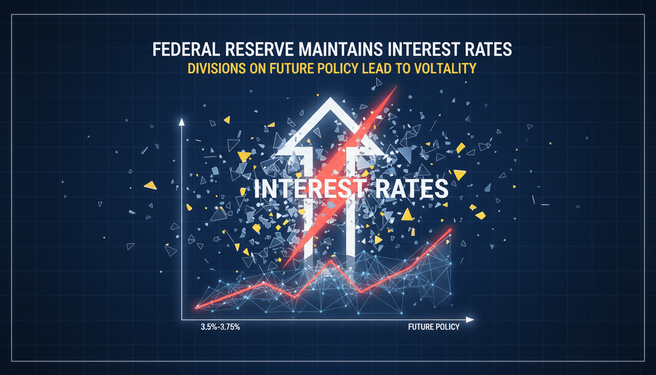 Federal Reserve Maintains Interest Rates Amid Divisions on Future Policy