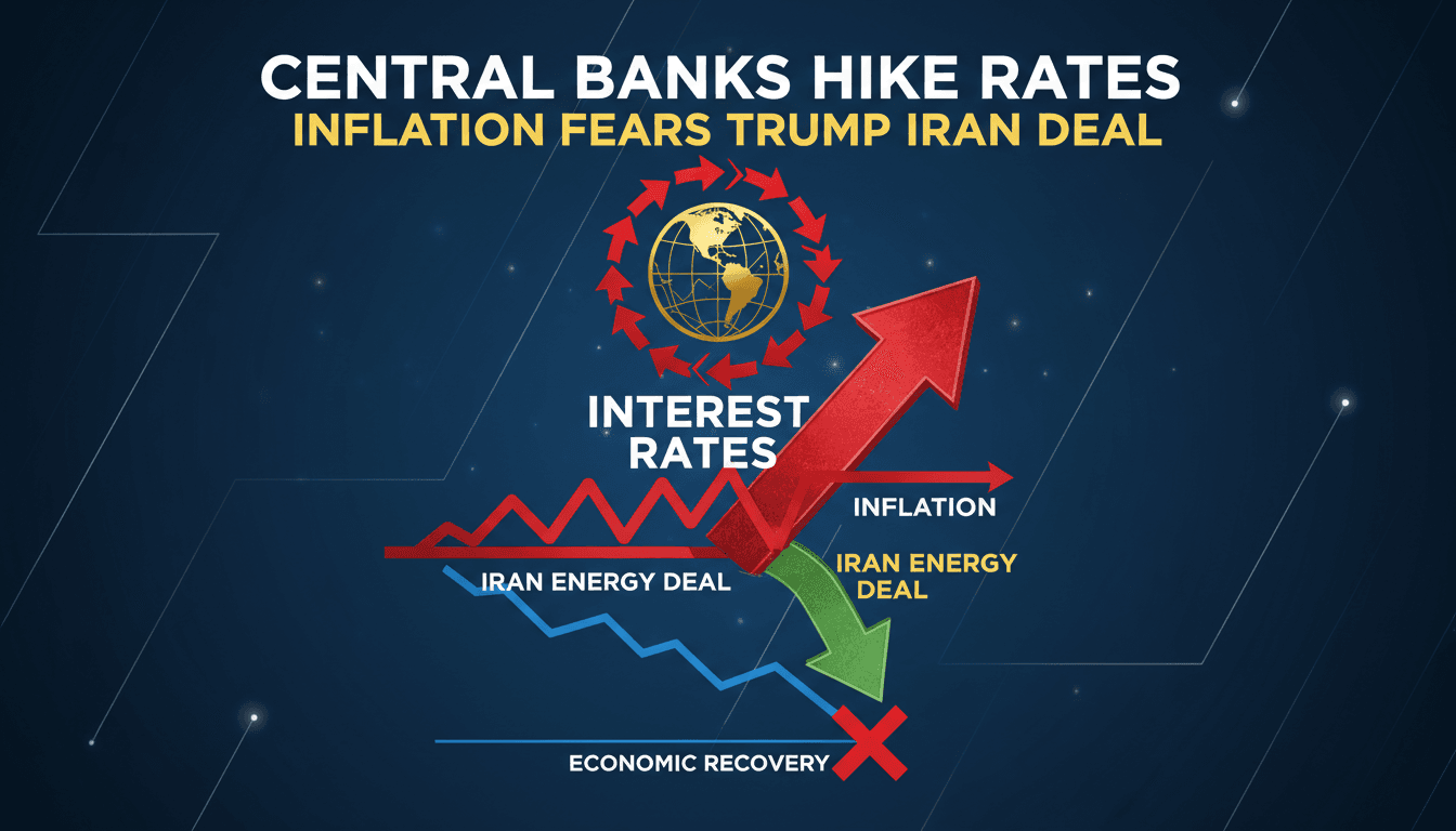 Central banks continue interest rate hikes despite Iran energy deal